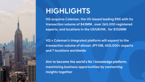 Acquisition of the Coleman Research Group: Accelerating growth with the ...